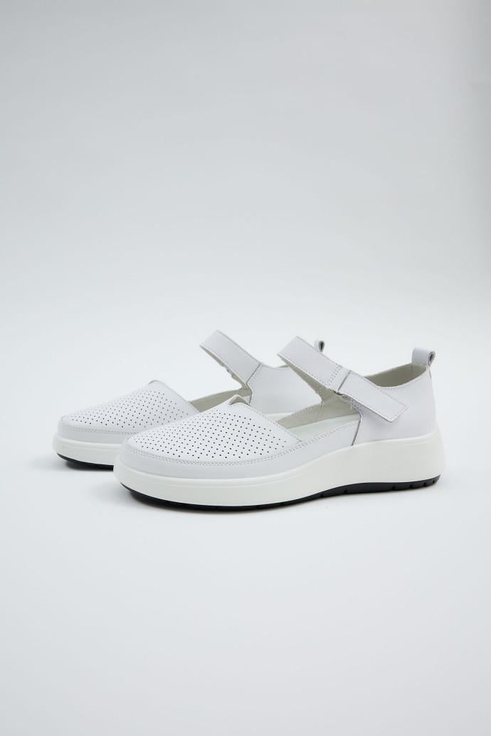 Сандалии женские LONZA на платформе р. 36 Белый (198382) - фото 2 Сандалии женские LONZA на платформе р. 36 Белый (198382) - фото 2