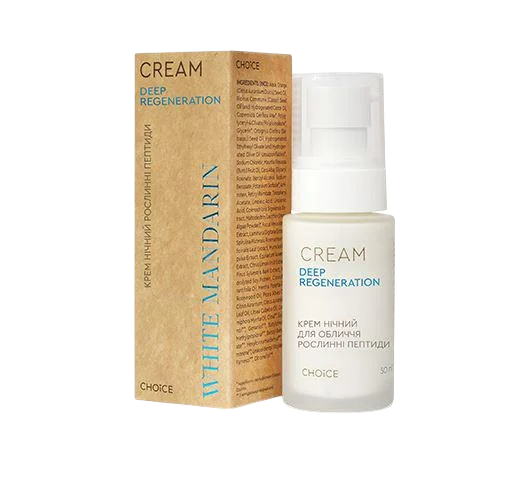 Крем для лица ночной White Mandarin Deep Regeneration Растительные пептиды 50 мл