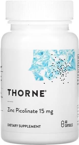 Цинк Thorne Zinc Picolinate 15 мг 60 caps (THR-21002)