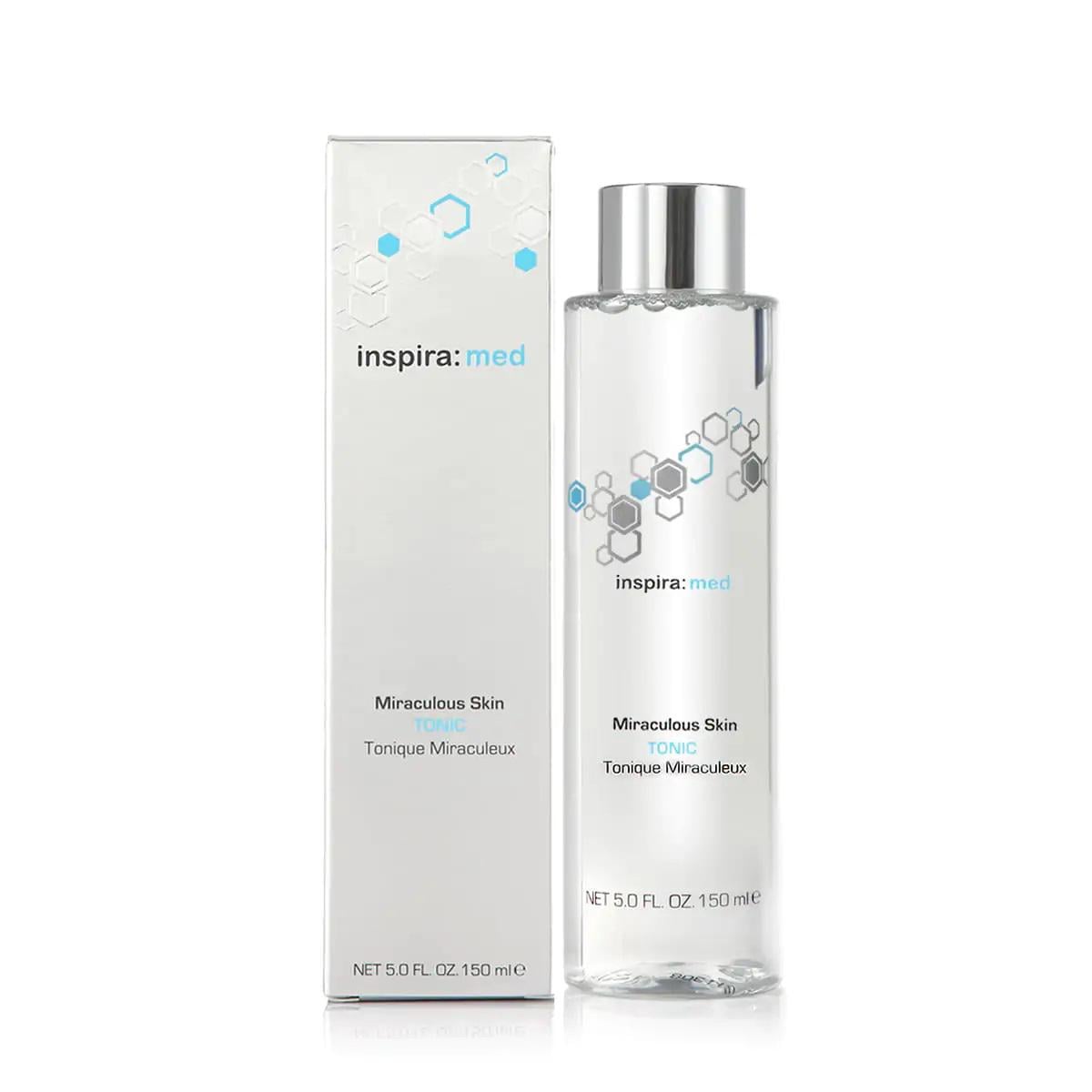 Тоник Inspira Med Miraculous Skin Tonic с АНА BHA кислотами 150 мл (4251059310503)
