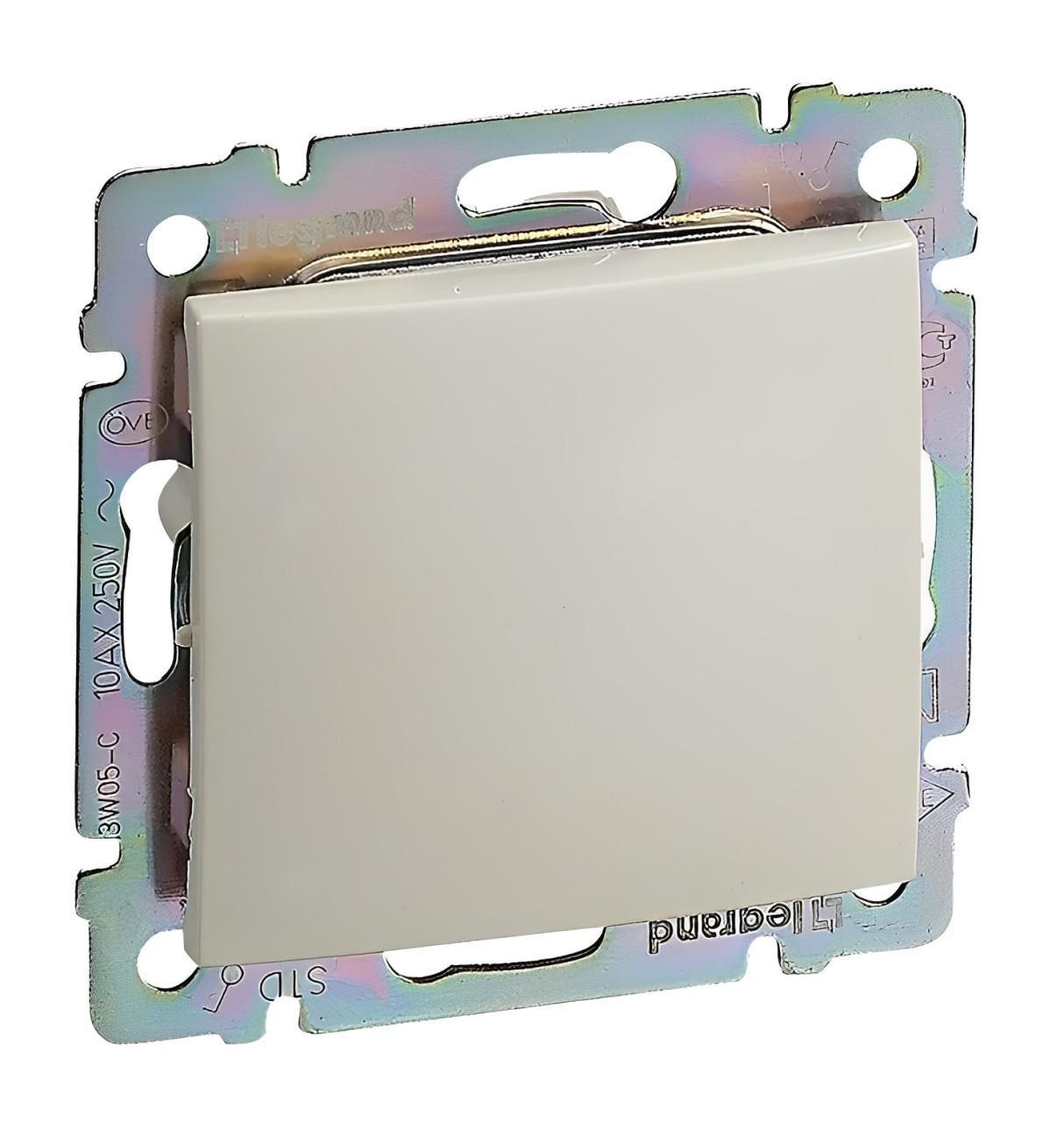 Выключатель одноклавишный Legrand Valena Classic 10АХ 250V Айвори (25877256)