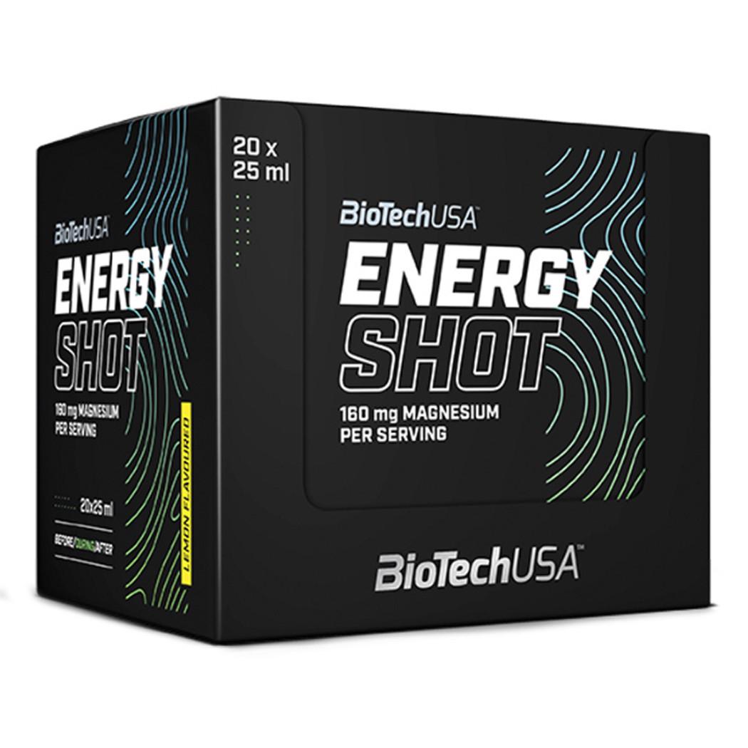 Предтренировочный комплекс BioTech USA Energy Shot лимон 20х25 мл (04086-01)