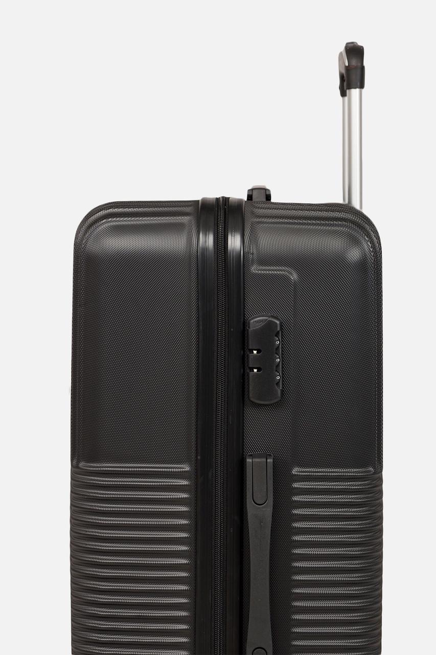 Чемодан мужской M Черный (ЦБ-00268540) - фото 4 Чемодан мужской M Черный (ЦБ-00268540) - фото 4