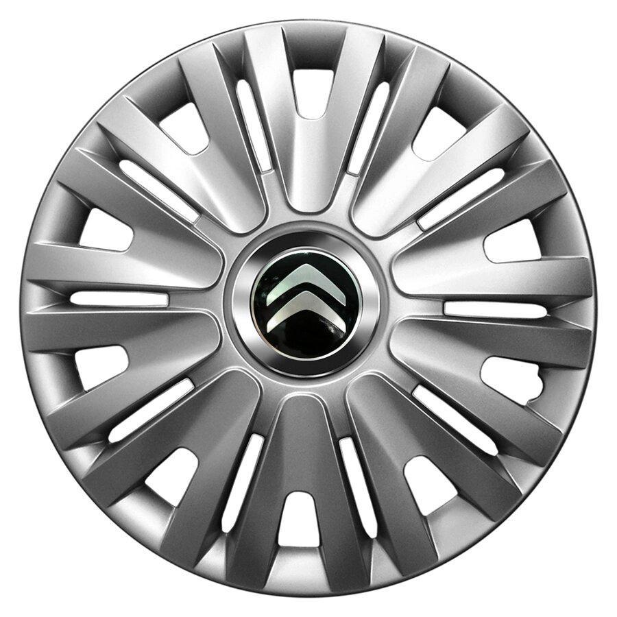 Комплект колпаков JAWOPLAST Delta R16 для Citroen 4 шт. Silver (28435049)