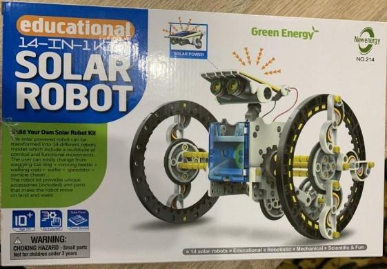 Конструктор на солнечных батареях CIC 21-615 Educational Solar Robot Kit 14in1 (1006833350) - фото 3