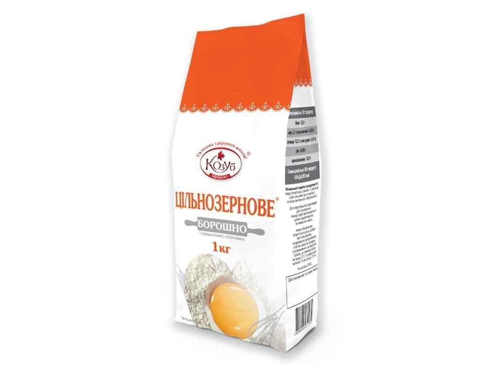 Борошно Козуб Продукт пшеничне цільнозернове 1 кг (858608)