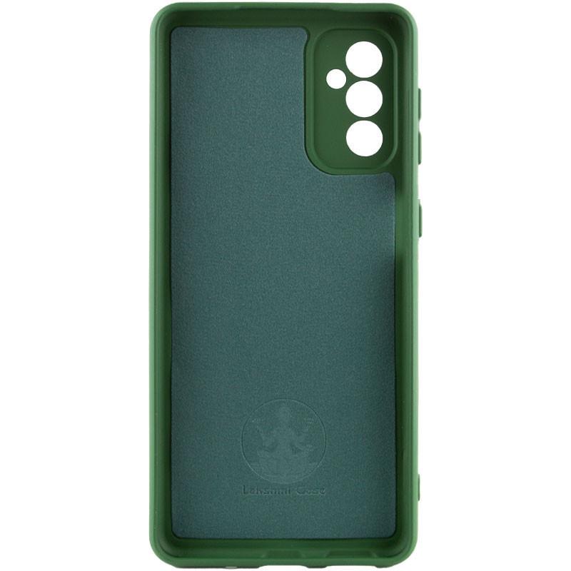 Противоударный Чехол Silicone Cover Lakshmi Full Camera (A) для Samsung Galaxy A34 5G Зеленый / Dark green - фото 2