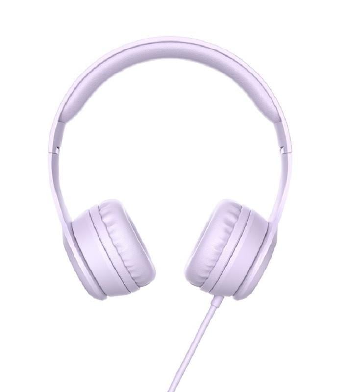 Наушники проводные Hoco W21 Graceful Charm 50 мВт Purple (1421123410)