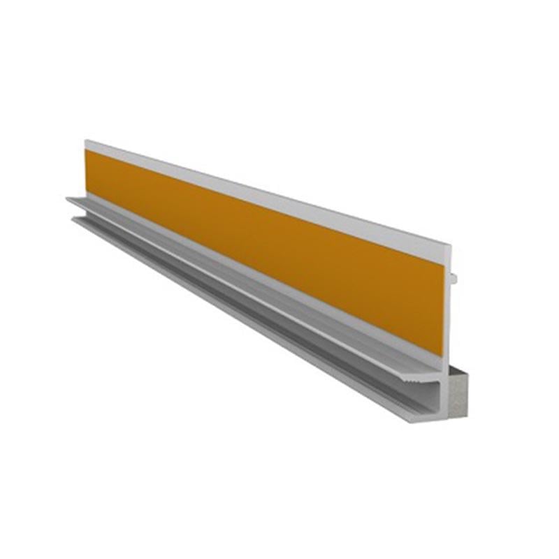 Профиль приконный ПВХ без сетки 3 мм 2,5 м Белый (000022421)
