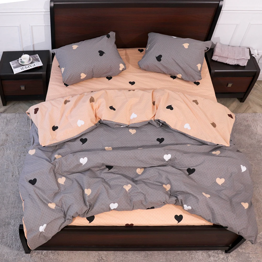 Комплект постільної білизни ТМ Черешенька із бязі Gold полуторний 150х220 cм (40159)