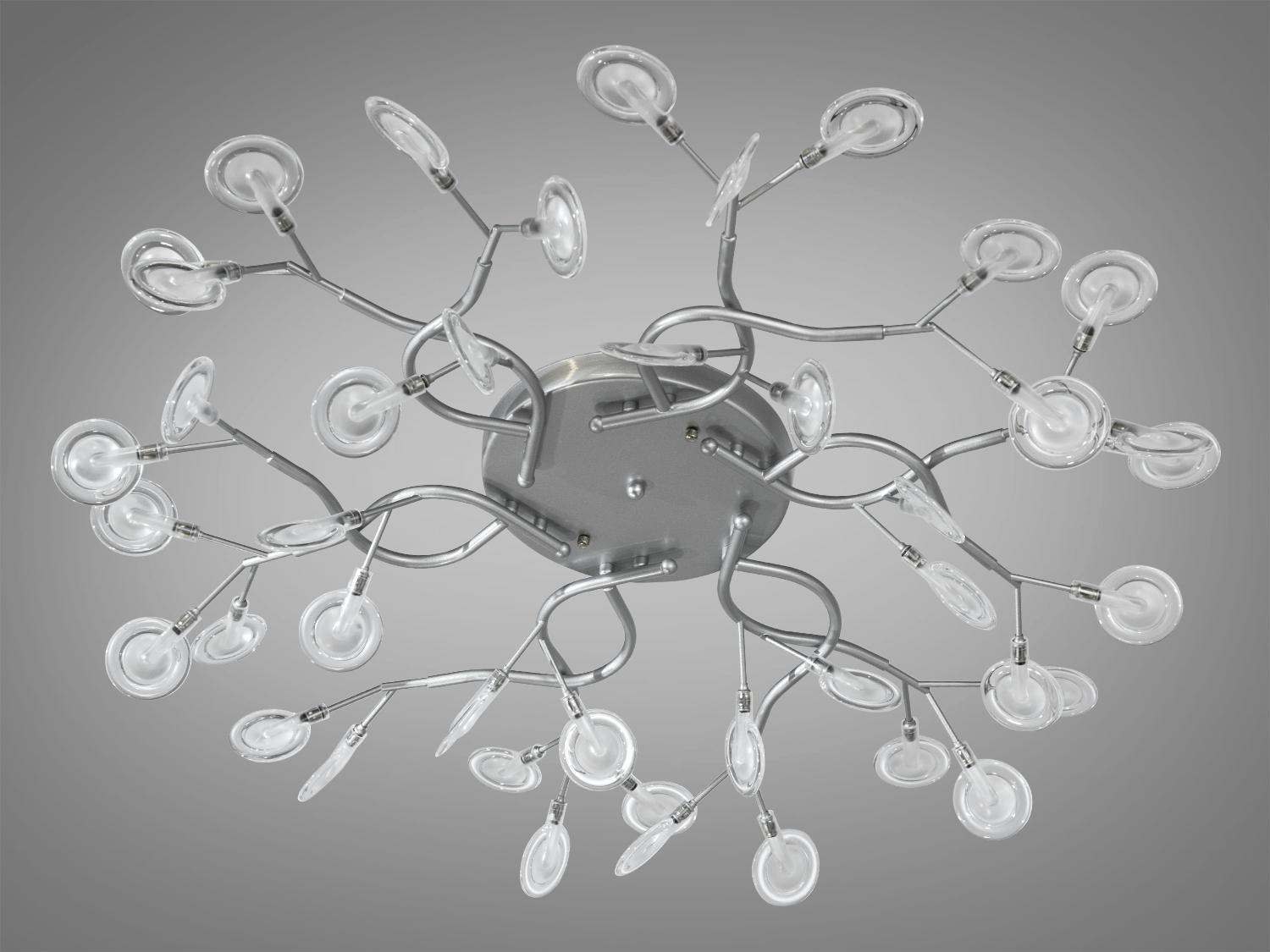 Люстра потолочная Diasha Светлячок 42 ламп Хром (X890-42C SL) Люстра потолочная Diasha Светлячок 42 ламп Хром (X890-42C SL)