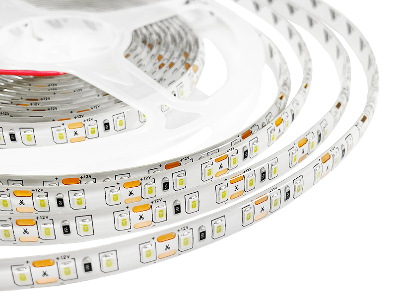 Світлодіодна стрічка MTK 3528 подвійна плата 120LED 12V IP65 Білий (MTK-600W-F-3528 подвійна плата 12) - фото 3