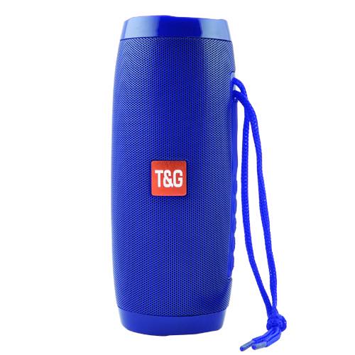 Портативная Bluetooth-колонка Hangout Speaker TG-157 с разноцветной подсветкой Blue