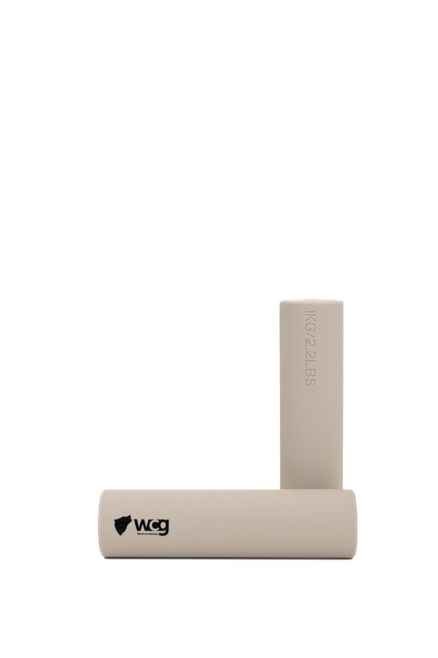 Гантели для фитнеса WCG Lux Soft Touch цилиндрические 1 кг 2 шт. (W-ST1)