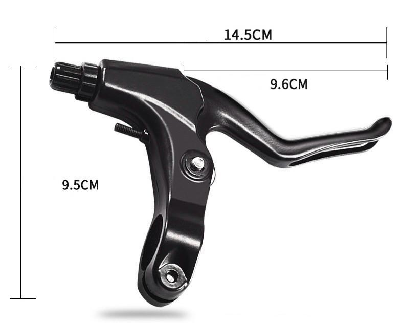 Ручки гальмівні для велосипеда алюмінієві права та ліва - фото 7 Ручки гальмівні для велосипеда алюмінієві права та ліва - фото 7