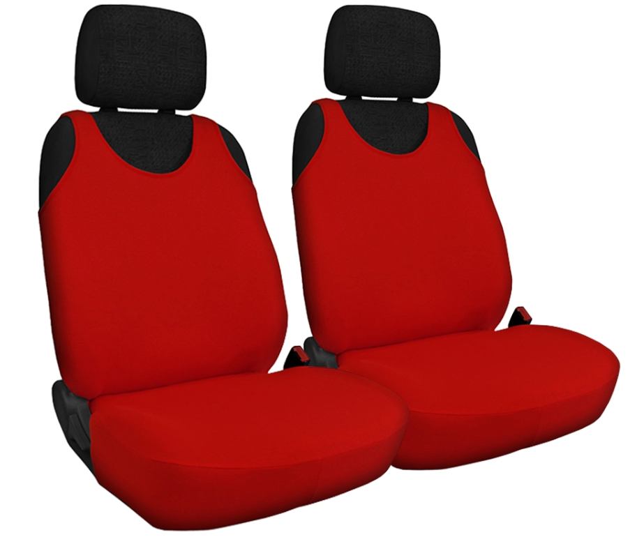 Автомайки Pok-ter Pelne для CHERY A15 2003-2014 на передние сиденья Красный (r416617)