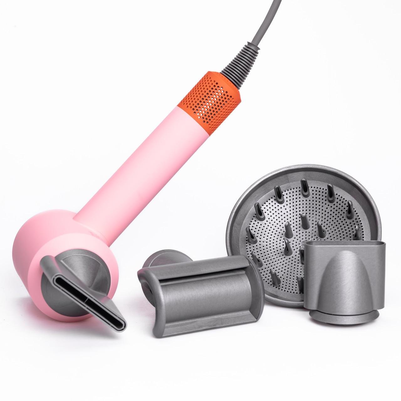 Фен стайлер для волос Supersonic Premium PH770PBL 5в1 1600 Вт 5 насадок 3 режима скорости с ионизацией Розовый