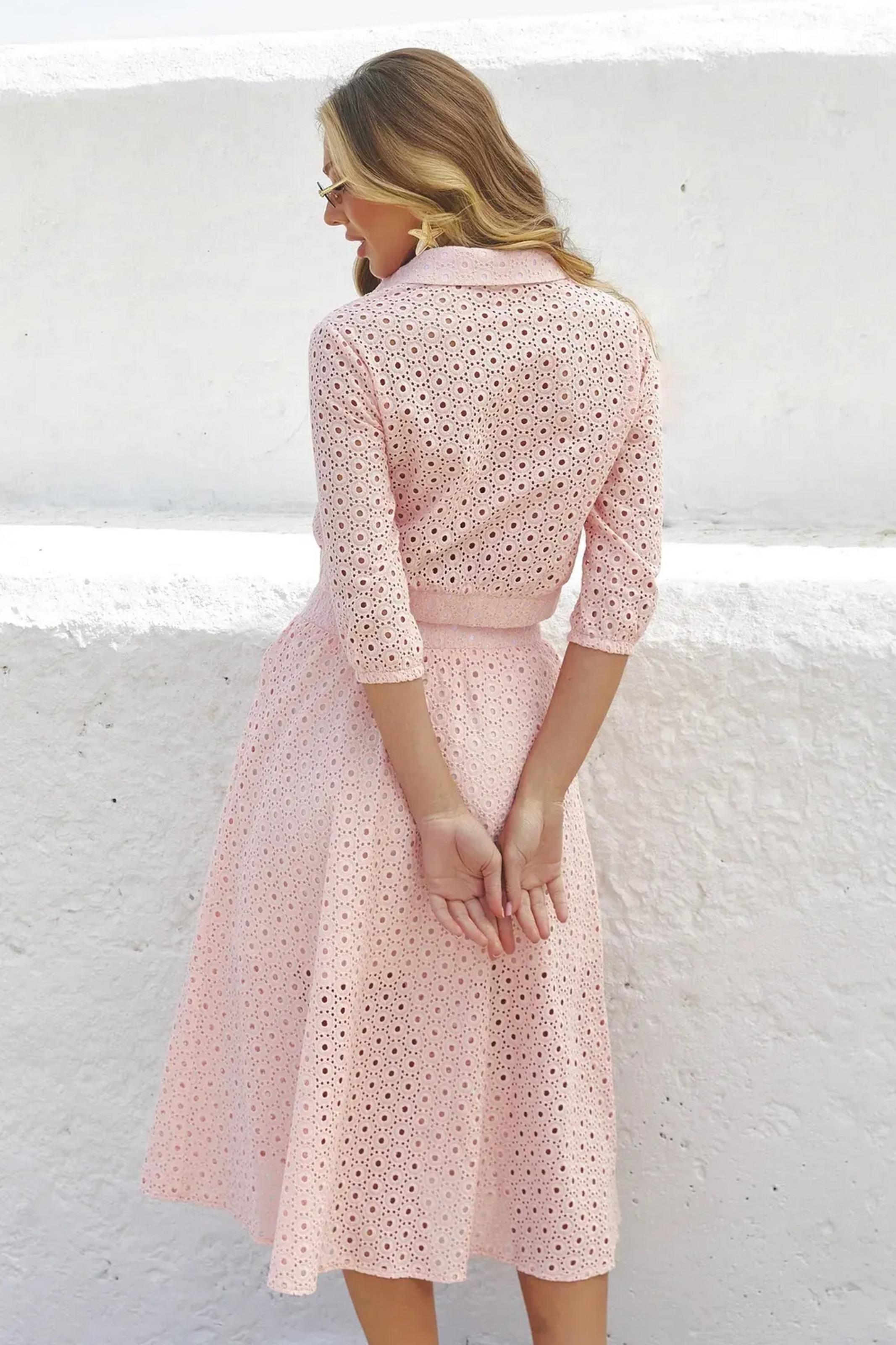 Костюм женский Seventeen кофта/юбка S-M Пудровый (104-2294.6410) - фото 5 Костюм женский Seventeen кофта/юбка S-M Пудровый (104-2294.6410) - фото 5