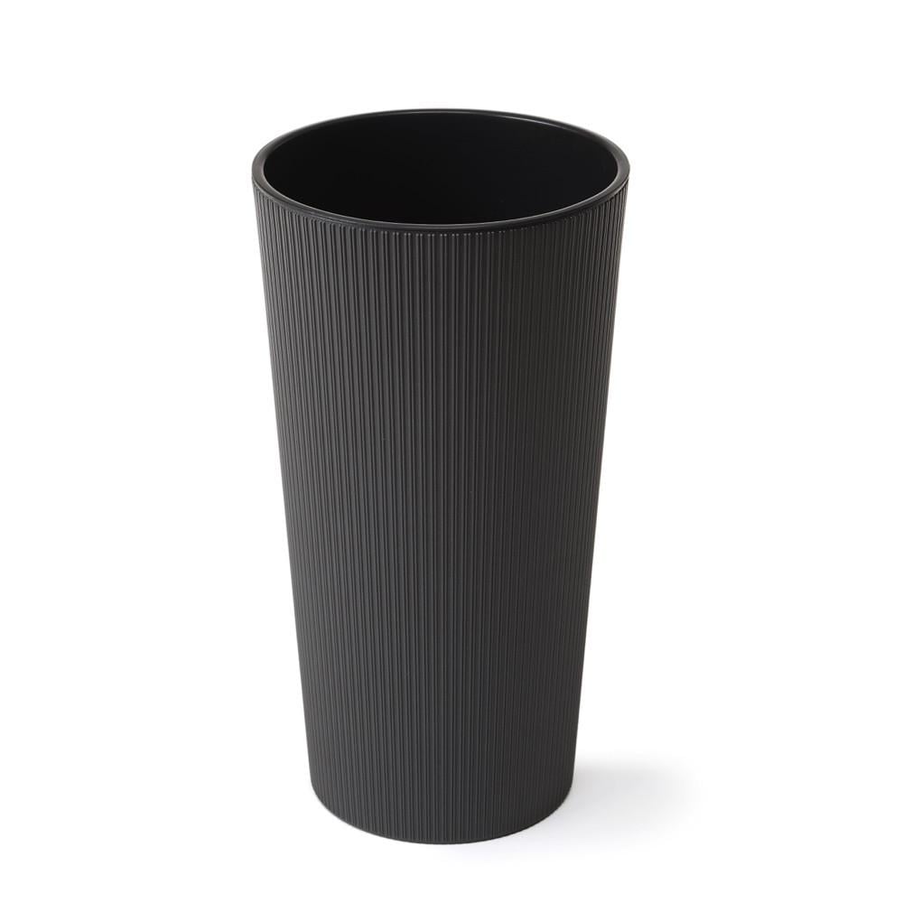 Вазон Lamela LILIA jumper 255х466 мм 9,5 л Графитовый (9508648 Line)