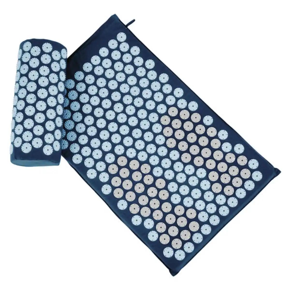 Акупрессурный коврик и полувалик Crane Aldi массажный акупунктурный набор аппликатор Кузнецова (P1-00362)