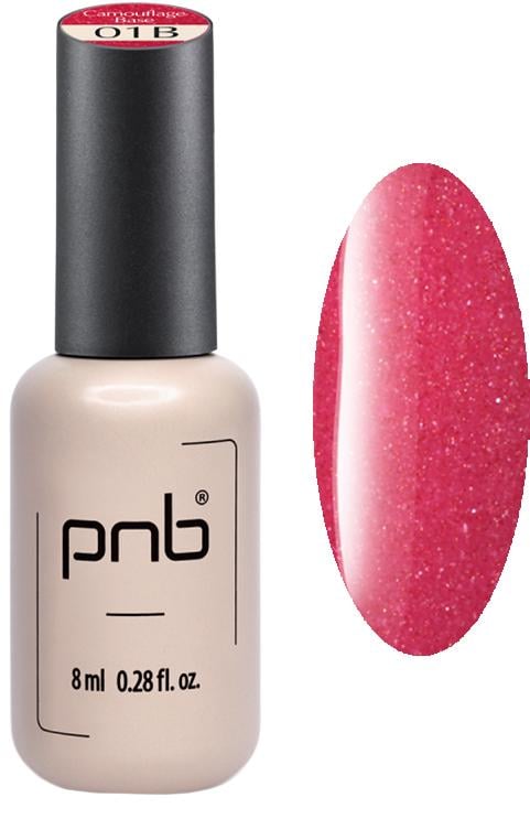 База камуфлирующая каучуковая PNB Abrazo Rosado 01B 8 мл (63649)