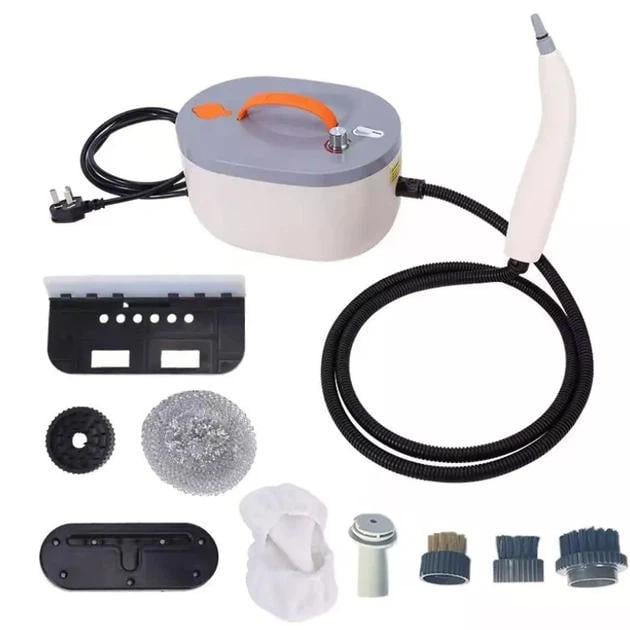 Пароочиститель 2500 Вт надежный Белый (Jam6767)