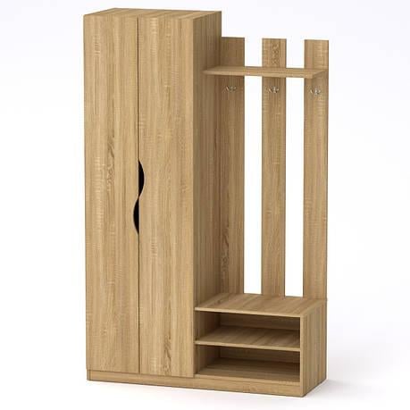 Передпокій Компаніт Nina 1202х464х1950 мм Дуб сонома (28410692) Передпокій Компаніт Nina 1202х464х1950 мм Дуб сонома (28410692)