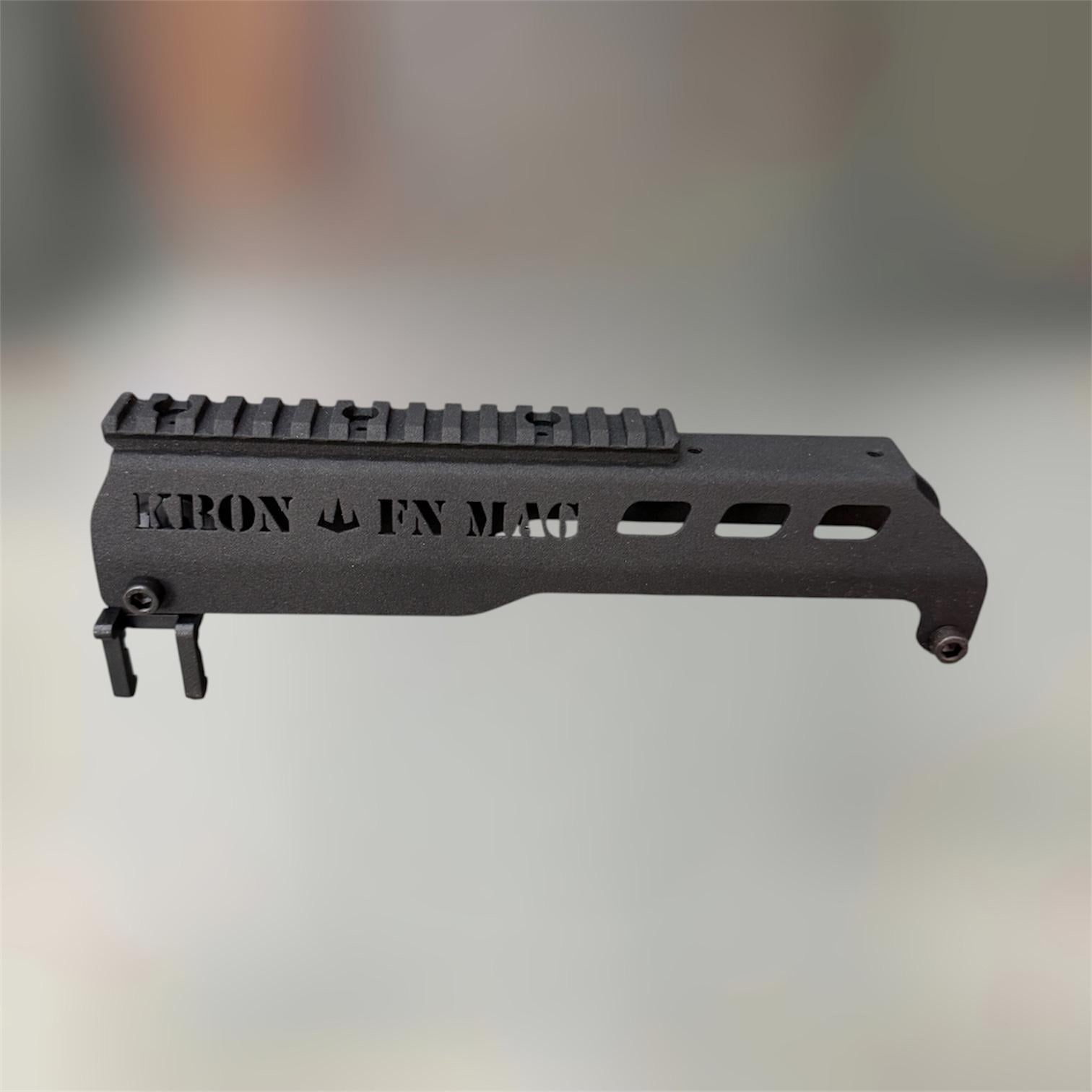 Кронштейн КРОН FN MAG з планкою Picatinny для оптики Чорний (247845)