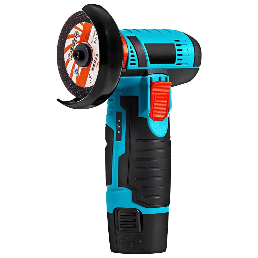 Болгарка-міні акумуляторна 12В W-153-7 з кейсом та двома акумуляторами (10011) - фото 6 Болгарка-міні акумуляторна 12В W-153-7 з кейсом та двома акумуляторами (10011) - фото 6