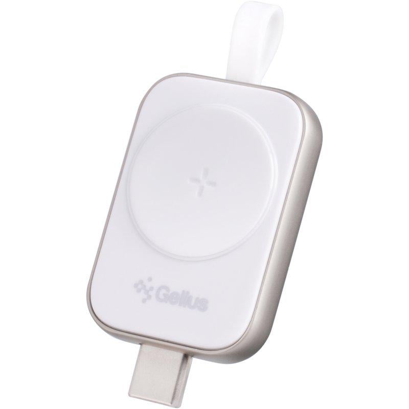 Зарядний пристрій бездротовий Gelius AuraStick GP-WC012 2,5W для Apple Watch White (99410) Зарядний пристрій бездротовий Gelius AuraStick GP-WC012 2,5W для Apple Watch White (99410)