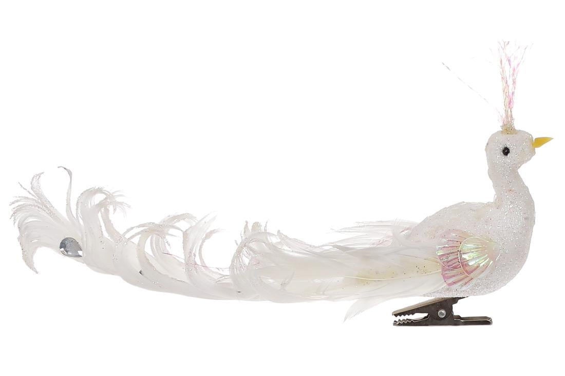 Декоративный Павлин на клипсе BonaDi (155-523-8)