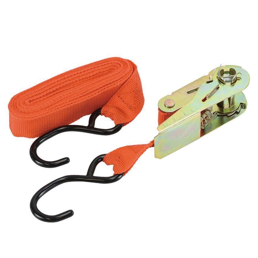Набор стяжных ремней Extra для безопасной перевозки крупногабаритных грузов 4,5 м Оранжевый (10507660)