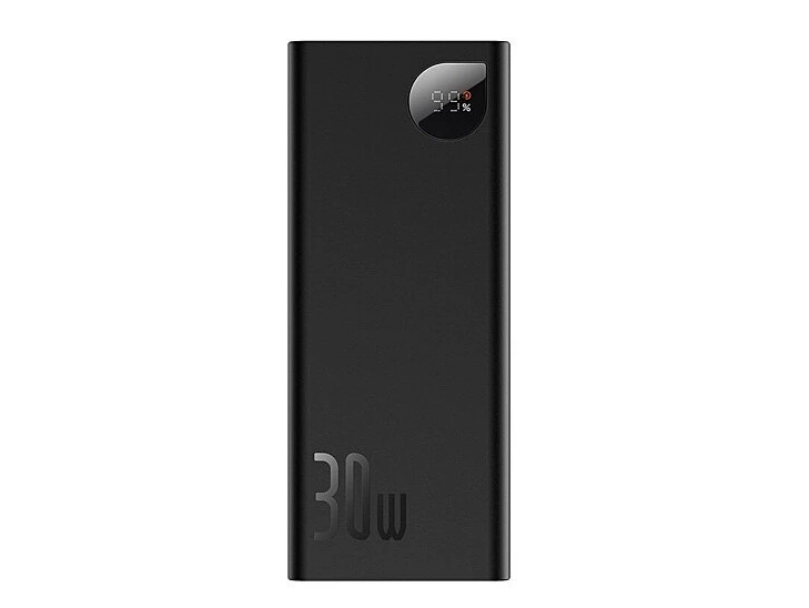 Повербанк Baseus Adaman Metal 20000 mAh 30W/Type-C Cable Black (PPAD030)