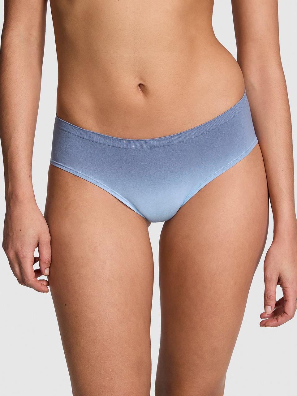 Трусики женские Victoria's Secret SEAMLESS HIPHUGGER M Синий (2285609188)