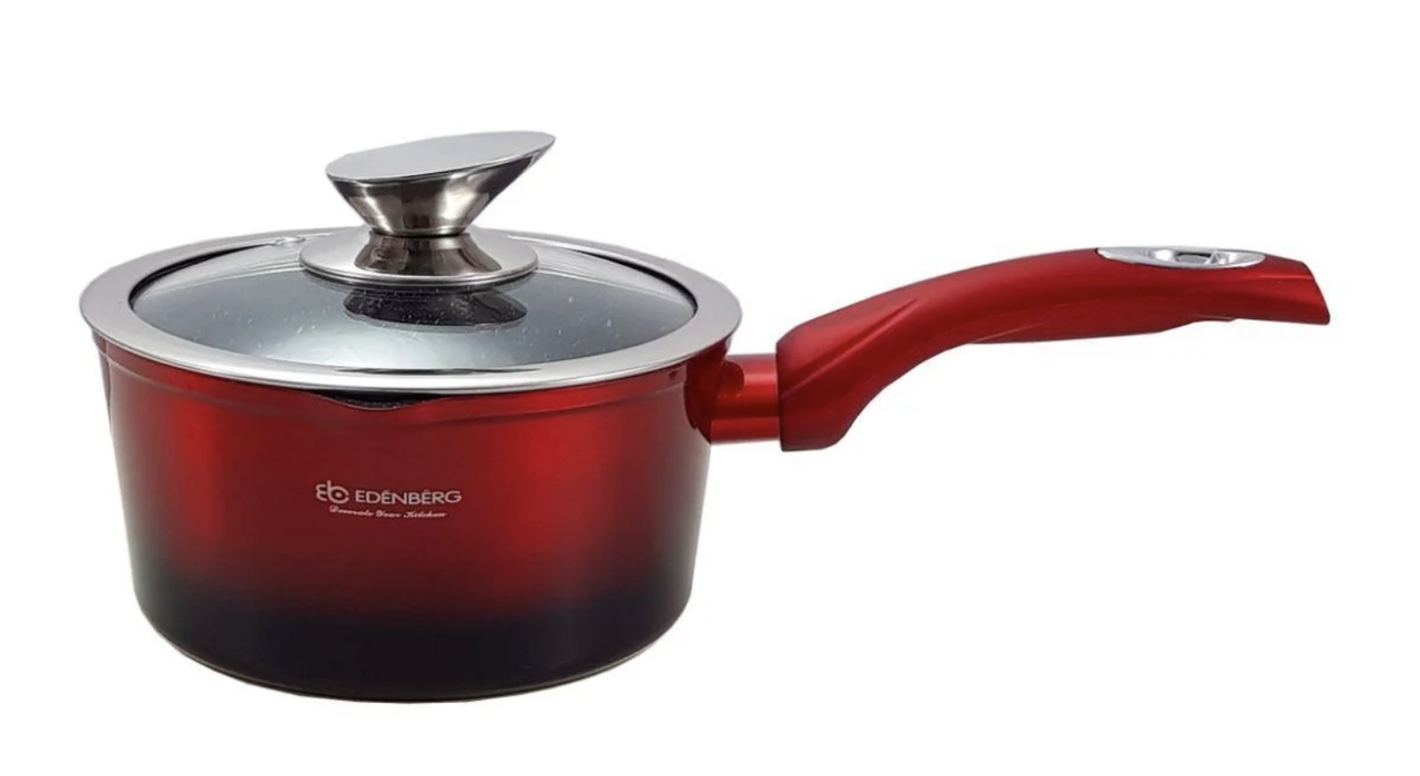 Набор кухонной посуды Edenberg 15 пр. с антипригарны покритием (EB-5619) - фото 4 Набор кухонной посуды Edenberg 15 пр. с антипригарны покритием (EB-5619) - фото 4
