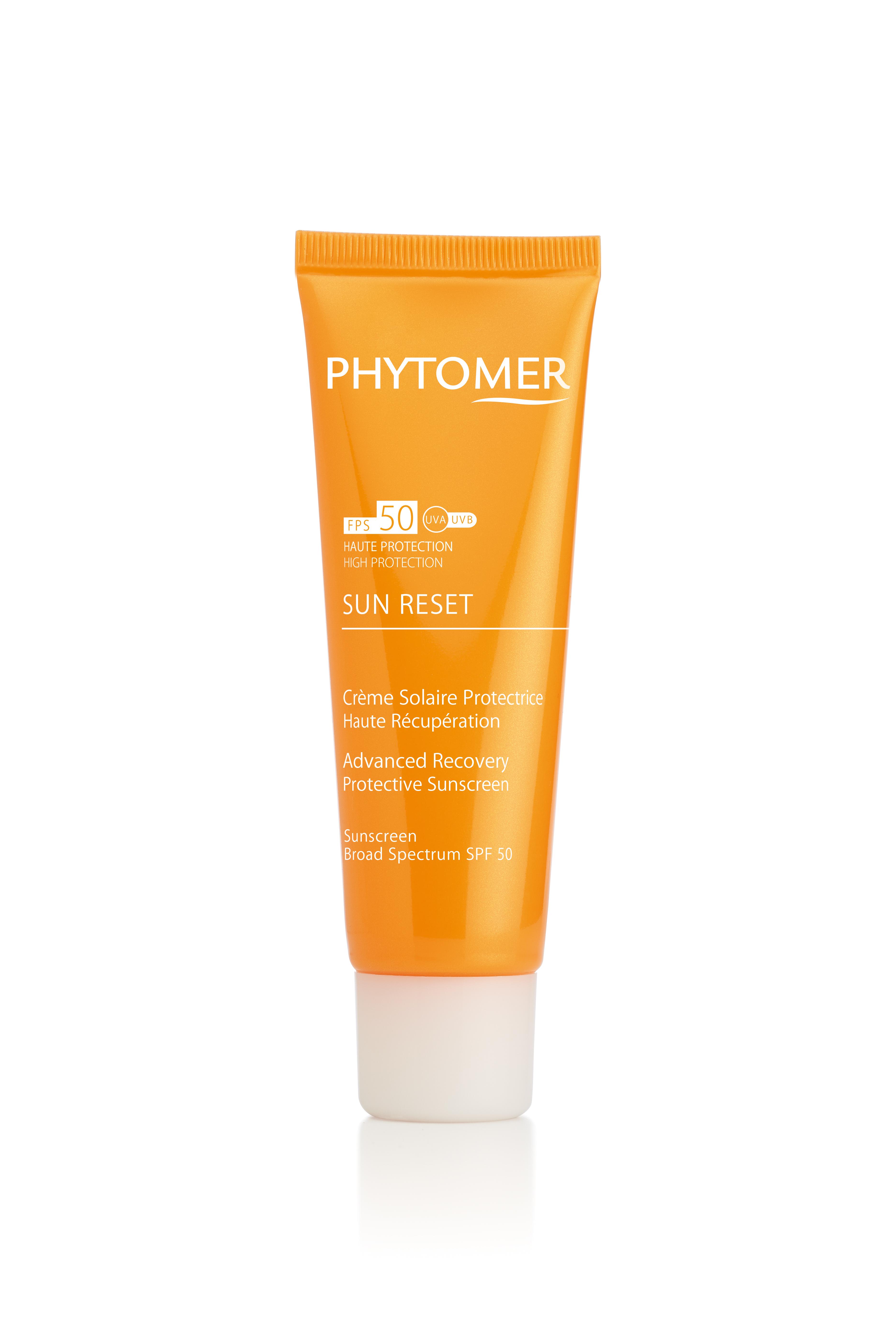 Крем солнцезащитный и регенерирующий Phytomer SPF50 50 мл (SOV171) - фото 2 Крем солнцезащитный и регенерирующий Phytomer SPF50 50 мл (SOV171) - фото 2