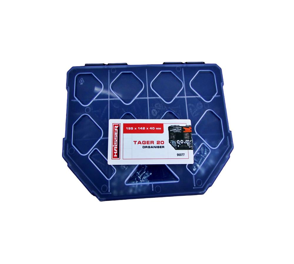 Набор саморезов/бит по дереву/металлу держатель в органайзере 600 шт. (29044450) - фото 2