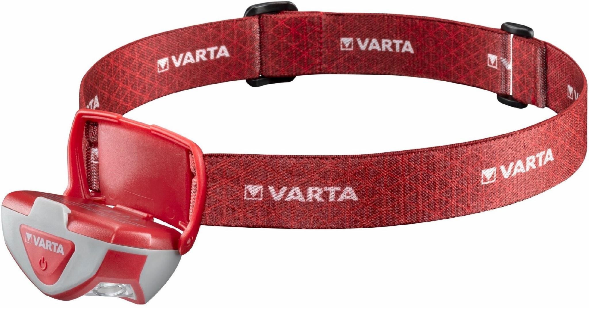 Фонарь налобный Varta Outdoor Sports H20 Pro на батарейках