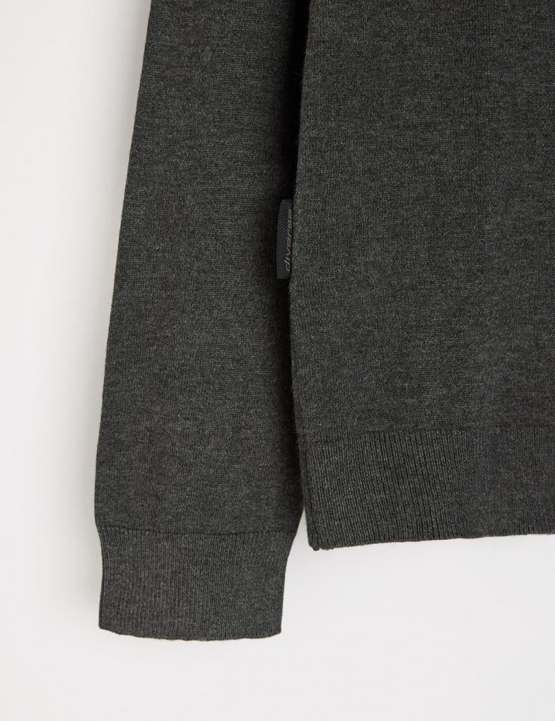 Светр чоловічий Diverse TOURDO XL Графітовий меланж (5905384067753) - фото 7 Светр чоловічий Diverse TOURDO XL Графітовий меланж (5905384067753) - фото 7