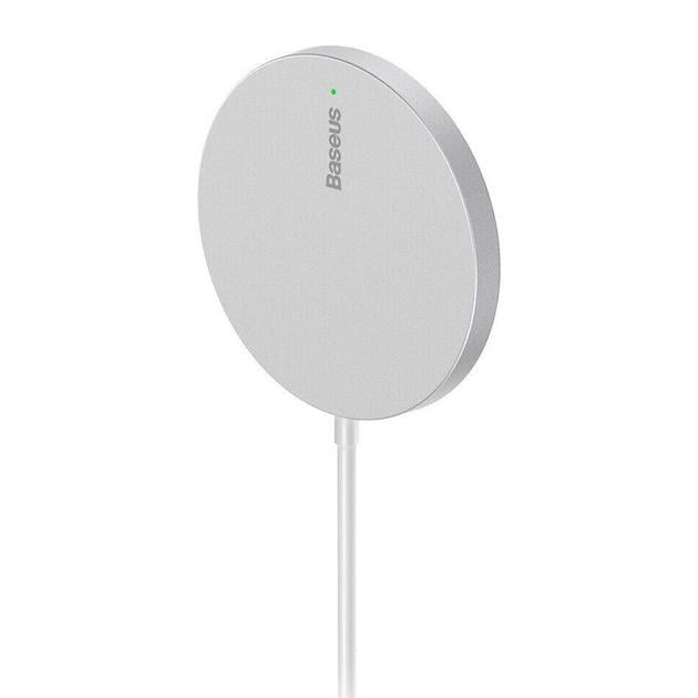Зарядний пристрій бездротовий BASEUS Simple Mini 3 15W White (CCJJ040012)