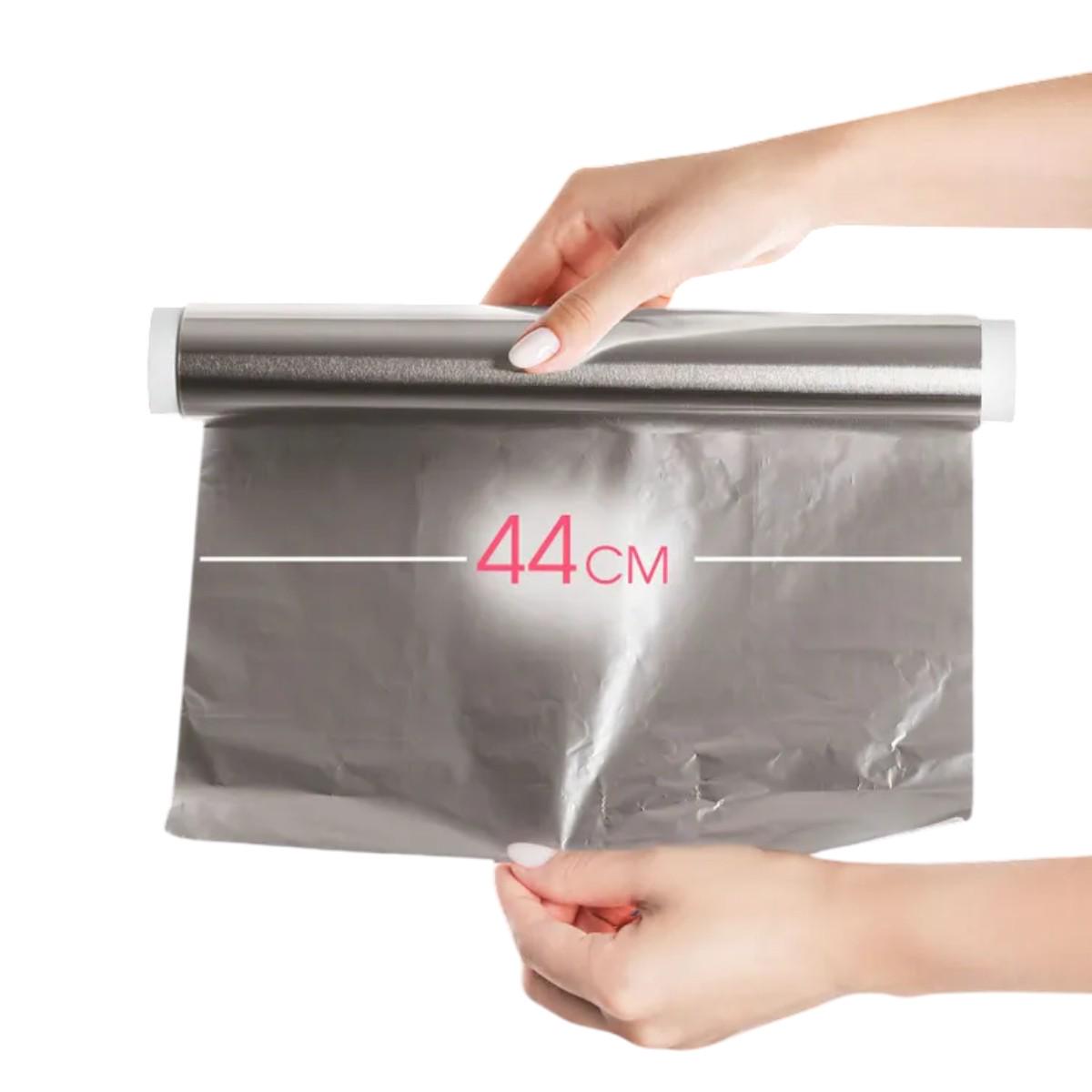 Фольга алюминиевая пищевая TOP PACK 44х150 м (TP2-111-1) - фото 2 Фольга алюминиевая пищевая TOP PACK 44х150 м (TP2-111-1) - фото 2