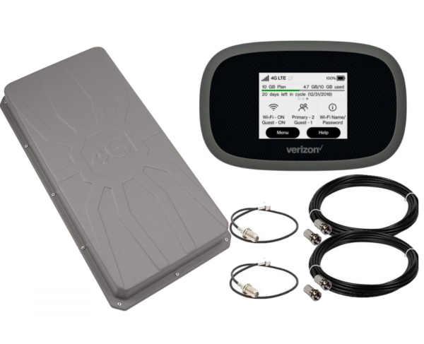 Wi-Fi роутер Novatel MiFi 8800L с антенной Spider MIMO 2х16 дБ