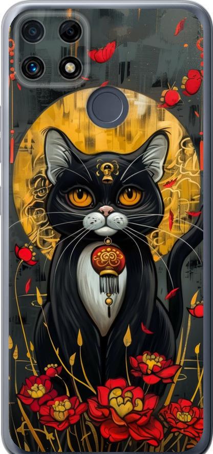 Чехол на Realme C25s China Cat (6134u-3679-42517)