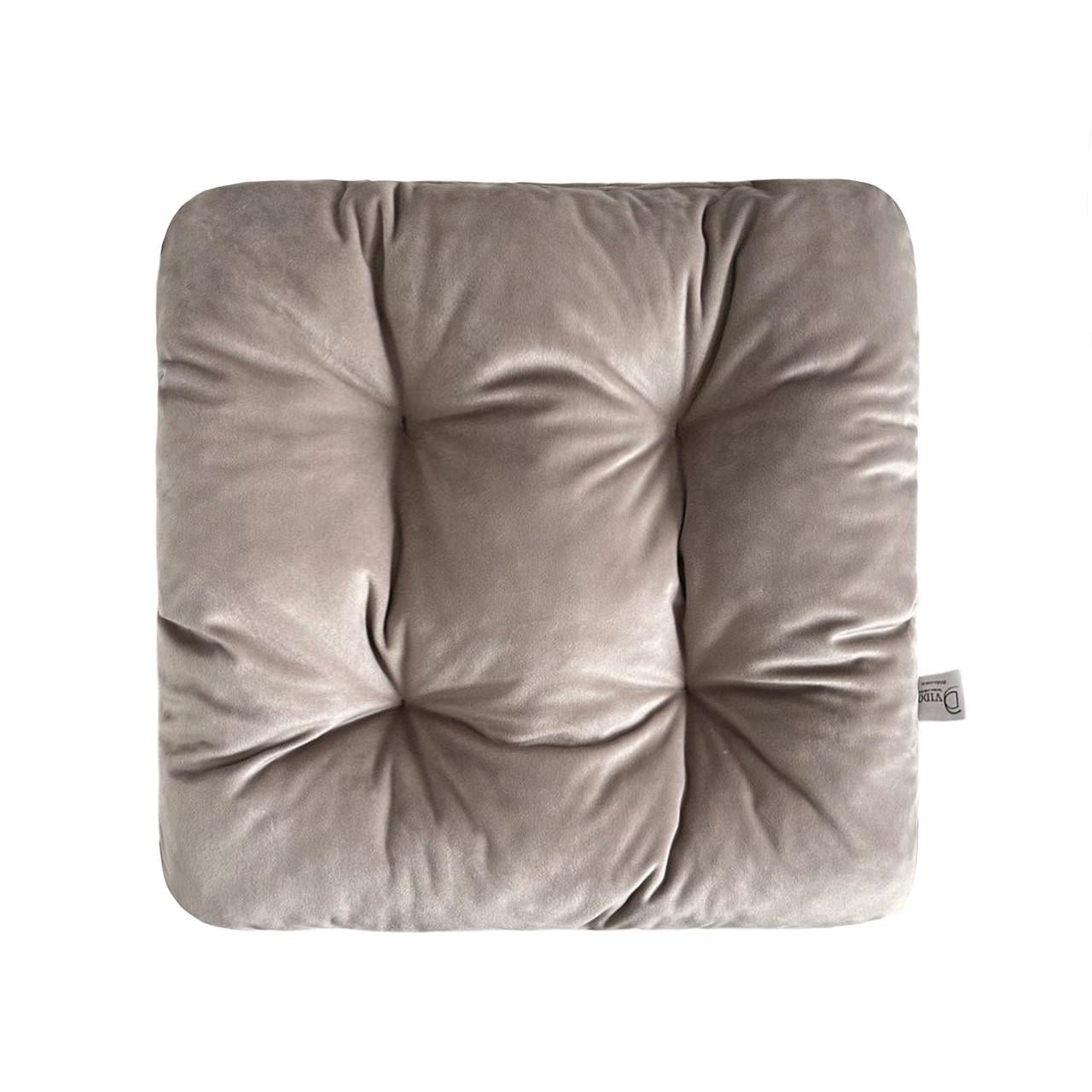 Подушка для стула/кресла/табурета 50х50х8 см Бежевый (1885321871)