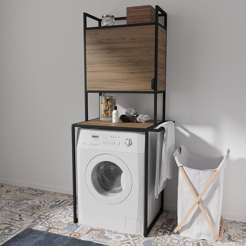 Cтеллаж для стиральной машины EcoLoft IN-2809 в стиле лофт 60х60х180 см (28537383) Cтеллаж для стиральной машины EcoLoft IN-2809 в стиле лофт 60х60х180 см (28537383)