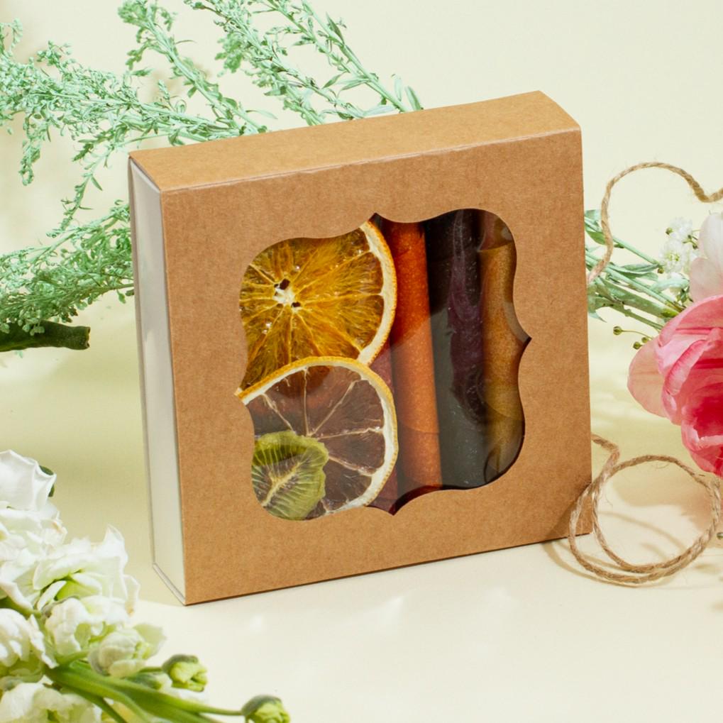 Набір пастили подарунковий Гармонія крафт 150 г (FS-05017/4)