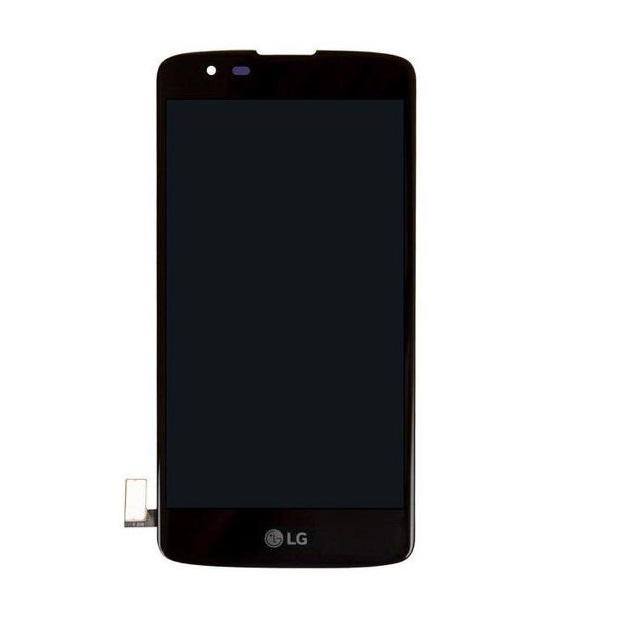 Дисплейний модуль Liquid Crystal Display/Touchscreen для LG K8 K350E/K8 K350N/Phoenix 2 Чорний (000016646)