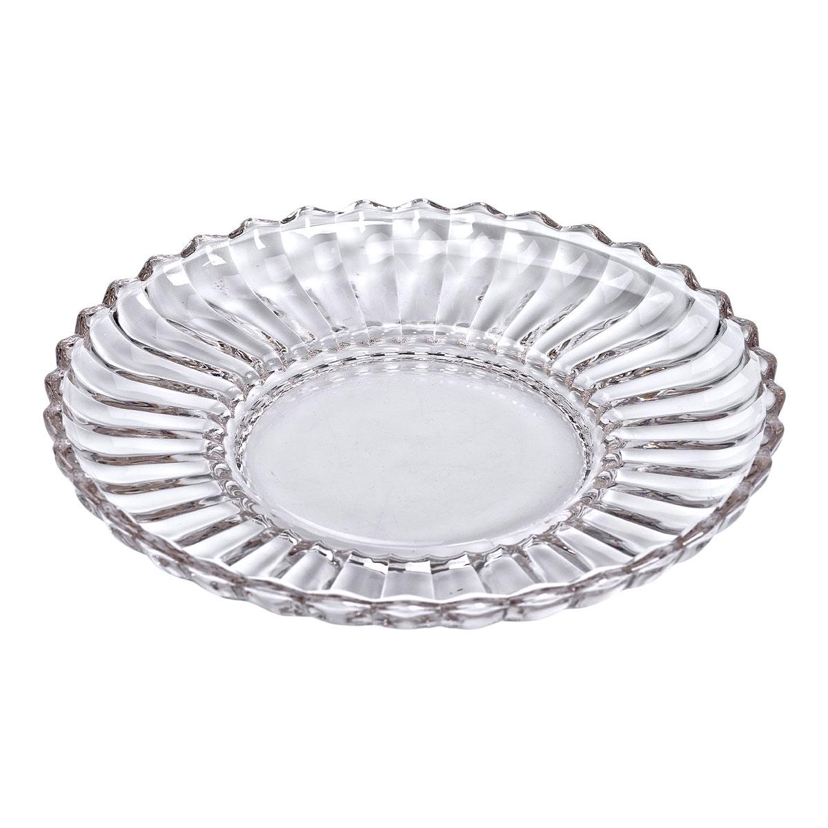 Блюдо сервировочное круглое 28 см Прозрачный (5978) - фото 3