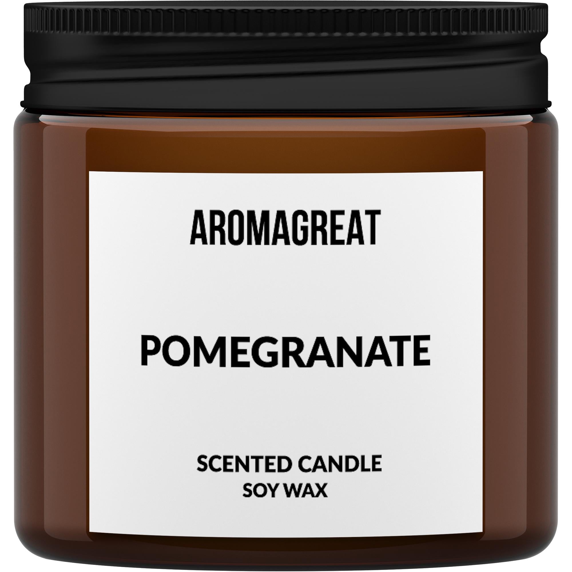 Ароматическая свеча из соевого воска Гранат 100 г Ароматическая свеча из соевого воска Гранат 100 г