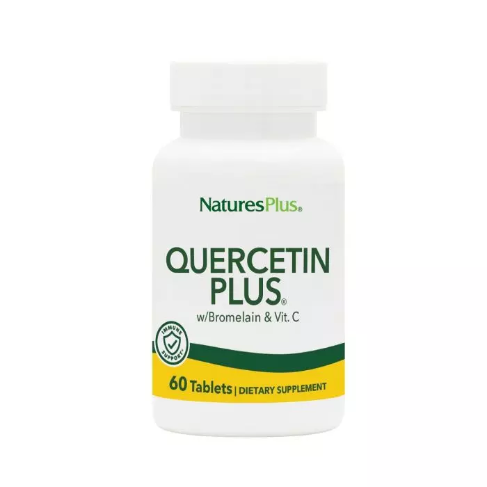 Кверцетин бромелайн и витамин С Natures Plus 60 таблеток (NTP2563)